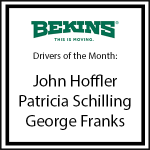 Bekins Drivers of the Month - March 2017
